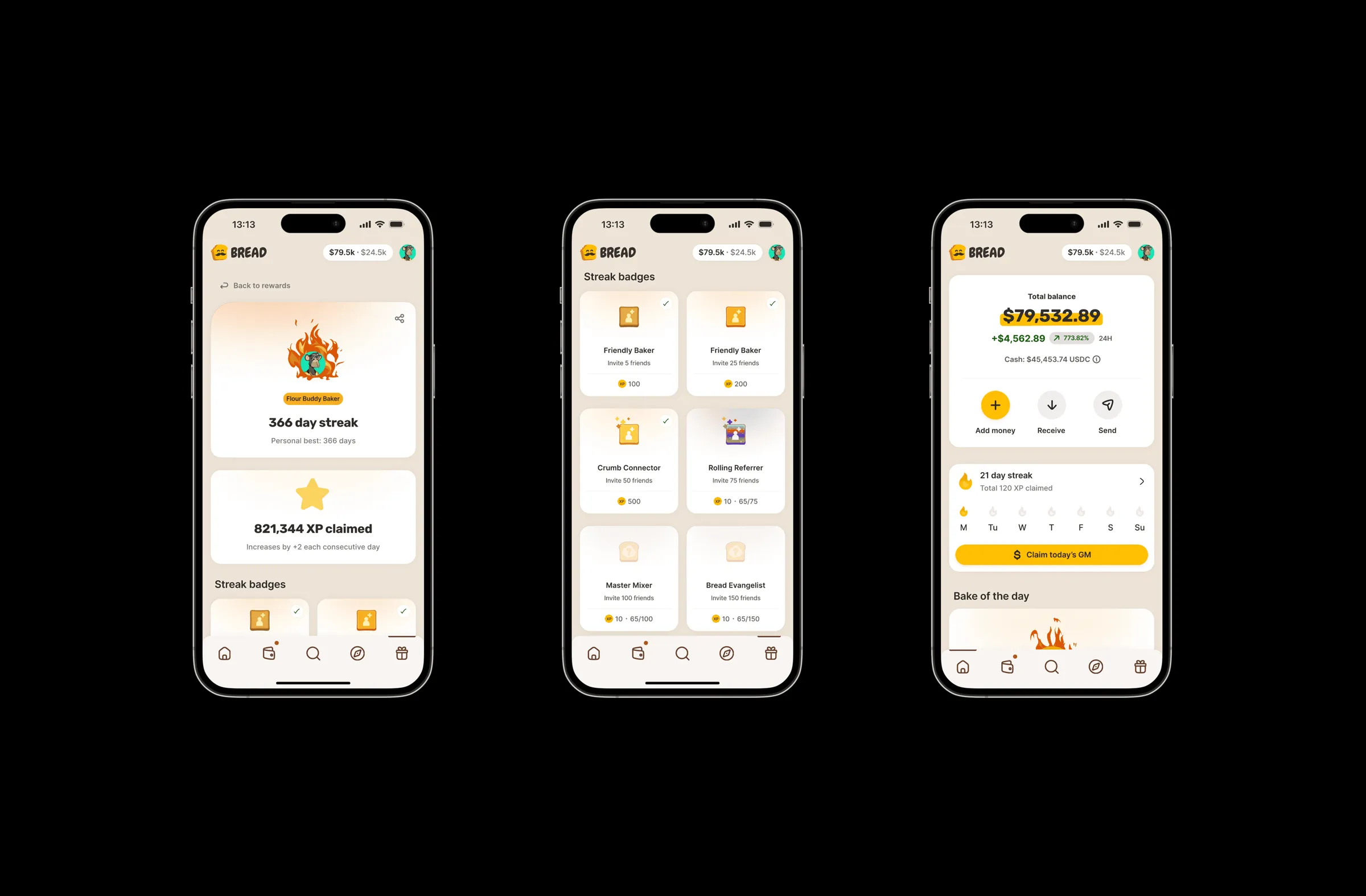 BREAD badges